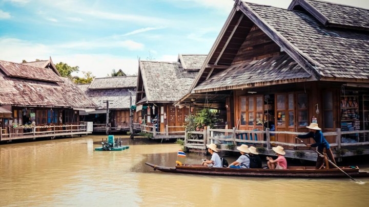 floating boat